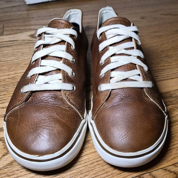 KEEN Timmons Brown Leather Men's Leather Sneakers Size 9 - Picture 3 of 8